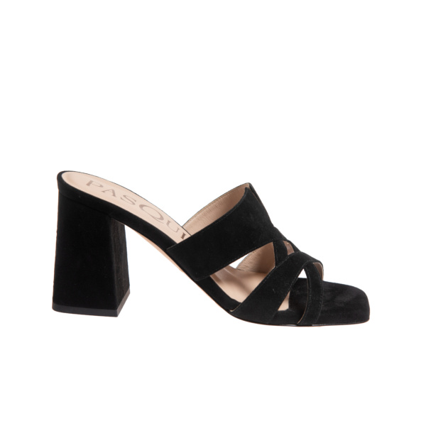 sabot nero tacco