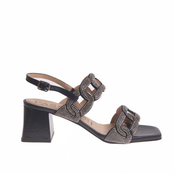 sandali eleganti blu