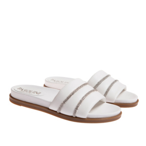 ciabatte nappa bianca